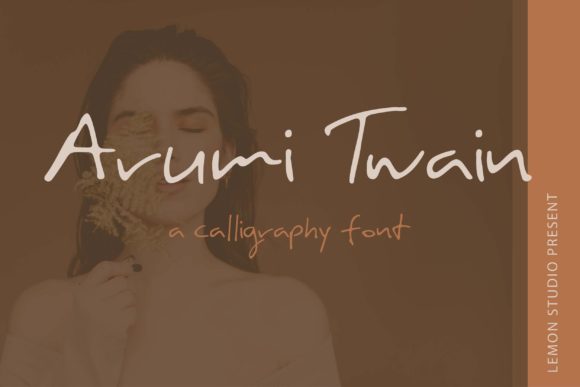 Arumi Twain: A Chic Script Font for Elegant Branding