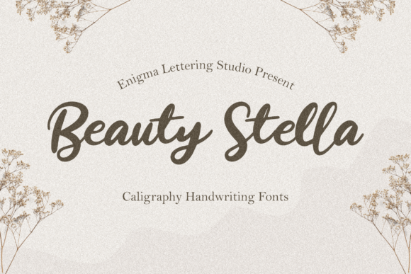 Beauty Stella: A Delicate Script Font for Elegant Branding
