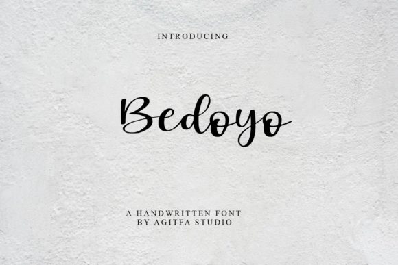 Bedoyo: A Script Font That Elevates Campaign Visuals