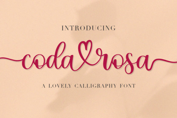 Coda Rosa: The Script Font for Scroll-Stopping Content