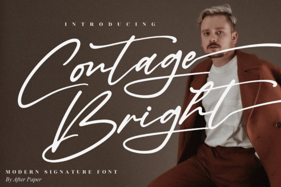 Contage Bright Font Review for Web Design