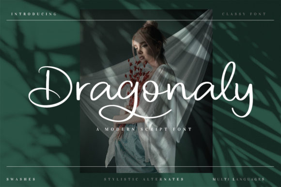 Dragonaly: A Delicate Script Font for Elegant Branding