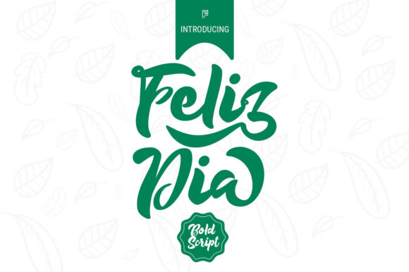 Feliz Dia: A Handwritten Font for Editorial Warmth