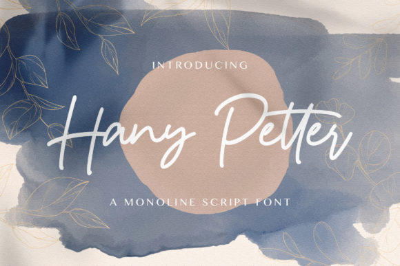 Hany Petter: A Relaxed Script Font for Elegant Branding