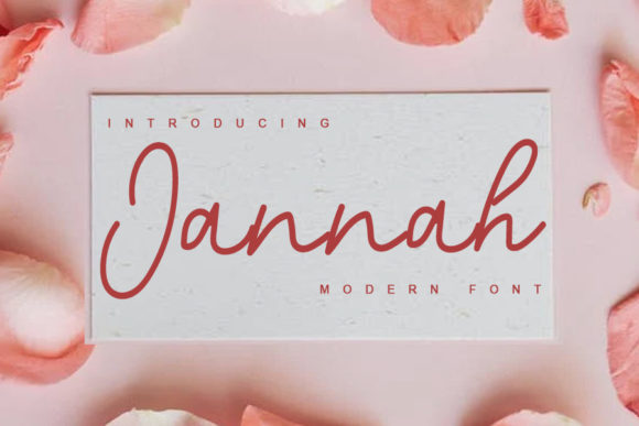 Jannah: The Script Font for Scroll-Stopping Design