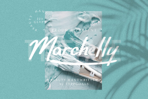Marchelly: A Script Font for Clear Brand Identity
