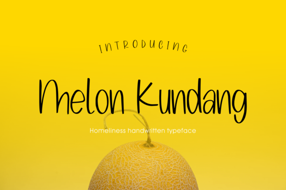 Melon Kundang: A Playful Script Font for Web Design