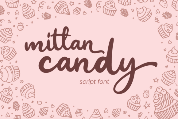 Mittan Candy: A Script Font for Editorial Elegance