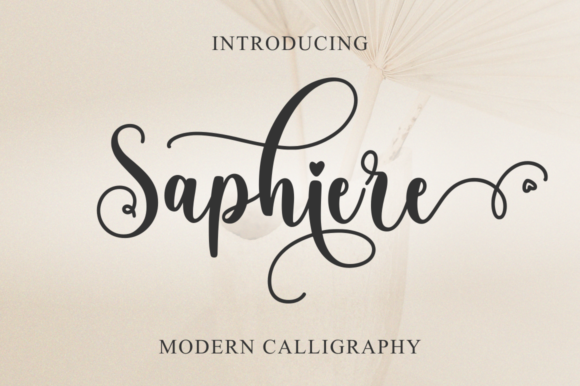 Saphiere Font: Elevate Your Brand Identity
