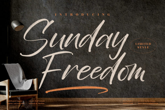 Sunday Freedom Font: Elevate Your Brand Identity
