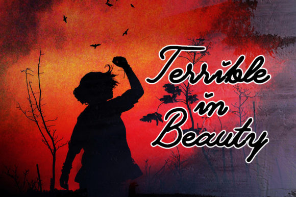 Terrible Beauty: A Script Font for Bold Brands