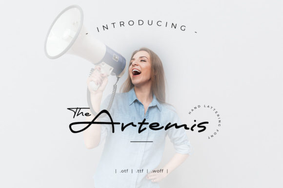 The Artemis Typeface: Elegant Script for Branding