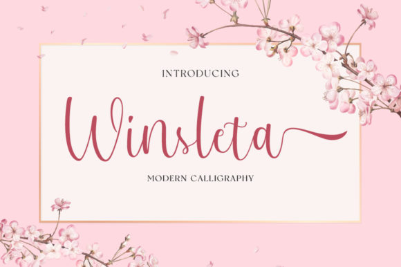 Winsleta: A Handwritten Font for Makers