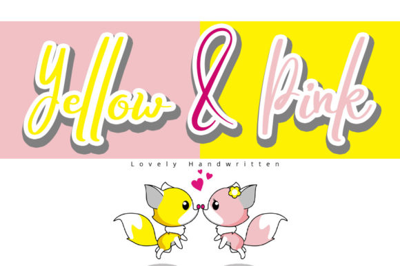 Yellow Pink: A Script Font for Elegant Branding